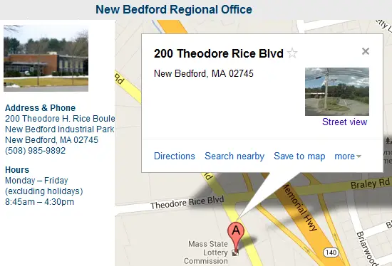 New Bedford Regional Office